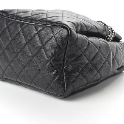 Chanel Caviar Quilted Small Chain Bucket Bag Black 7 of 11
