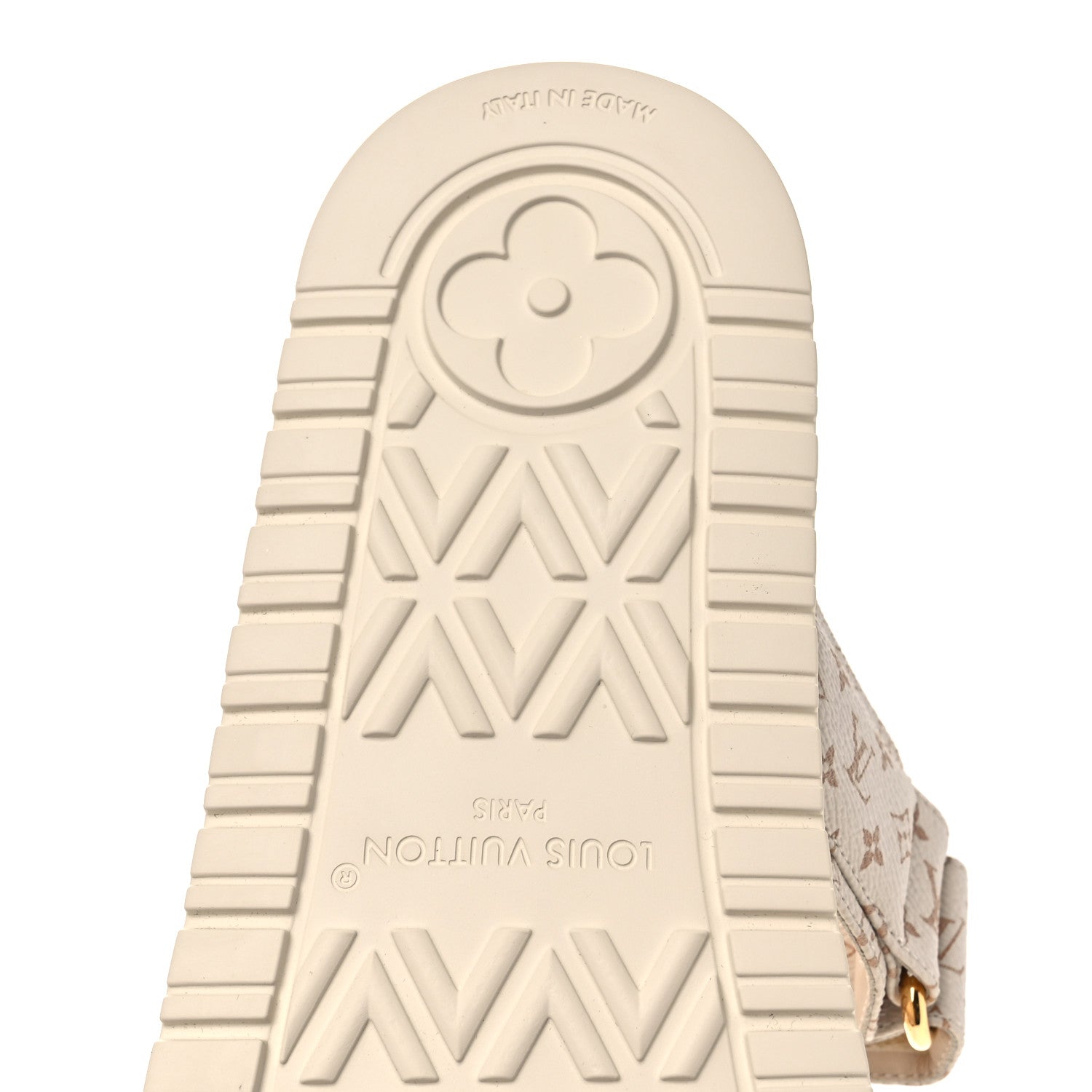 Louis Vuitton Monogram LV Sunset Comfort Flat Sandals 40 Dune