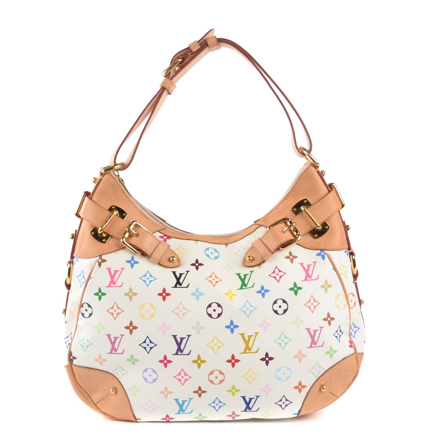 Monogram Multicolor Greta White