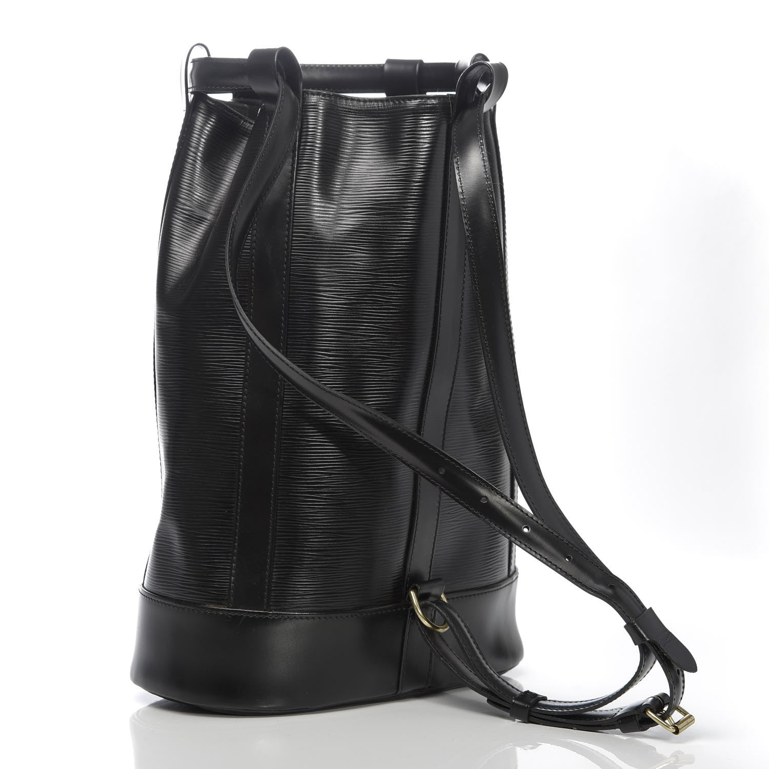 Louis Vuitton Epi Randonnee PM Black 3 of 10