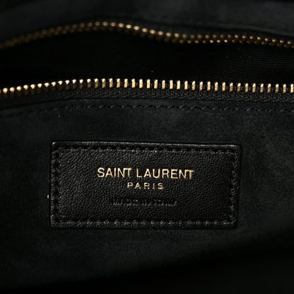 Saint Laurent Smooth Calfskin Le 5 A 7 Hobo Black 6 of 11