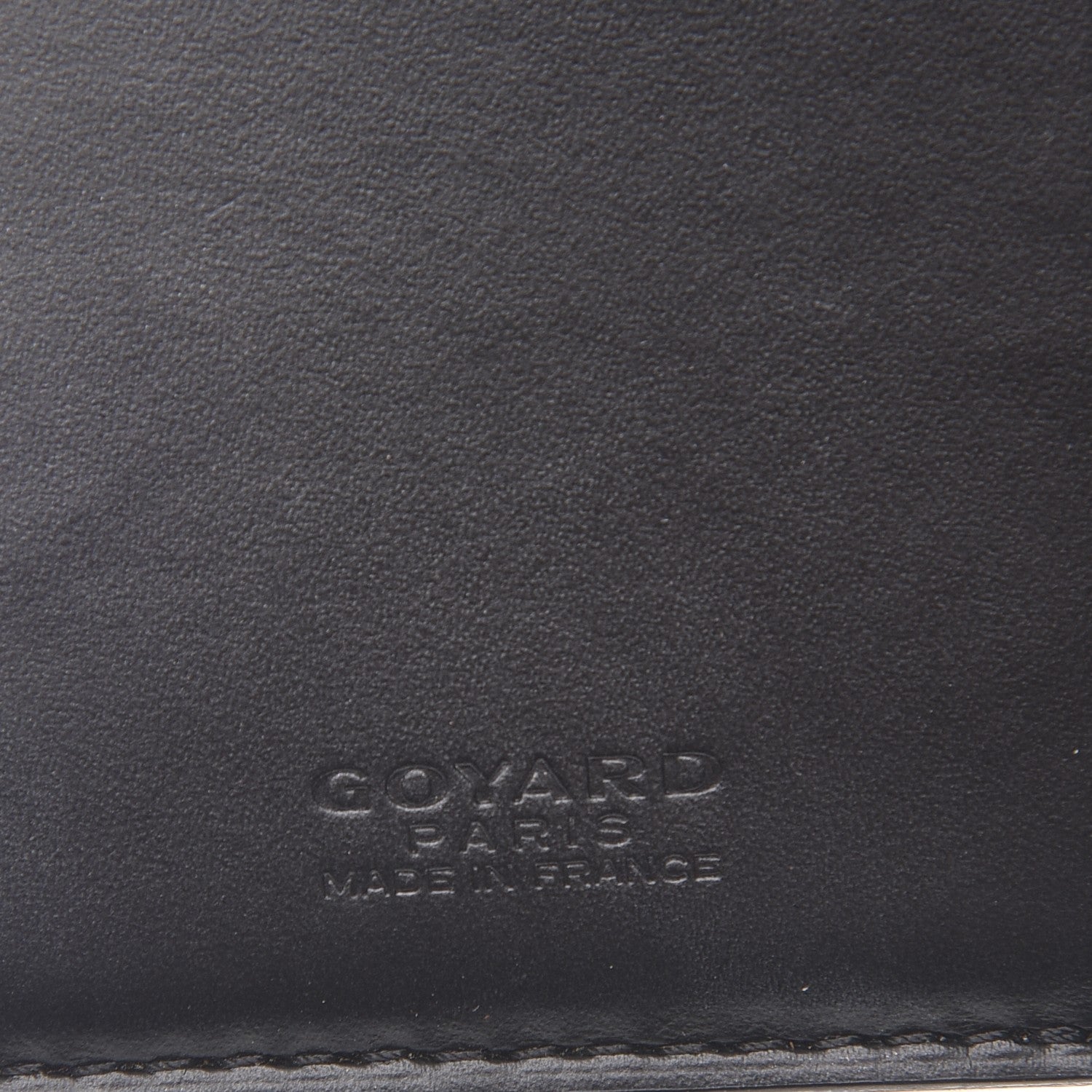 Goyard Goyardine Saint Pierre Card Holder Black 6 of 7