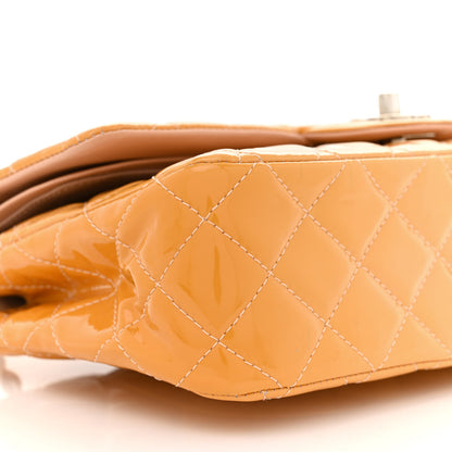 Chanel Patent Quilted Medium Double Flap Light Pink 9 of 12
