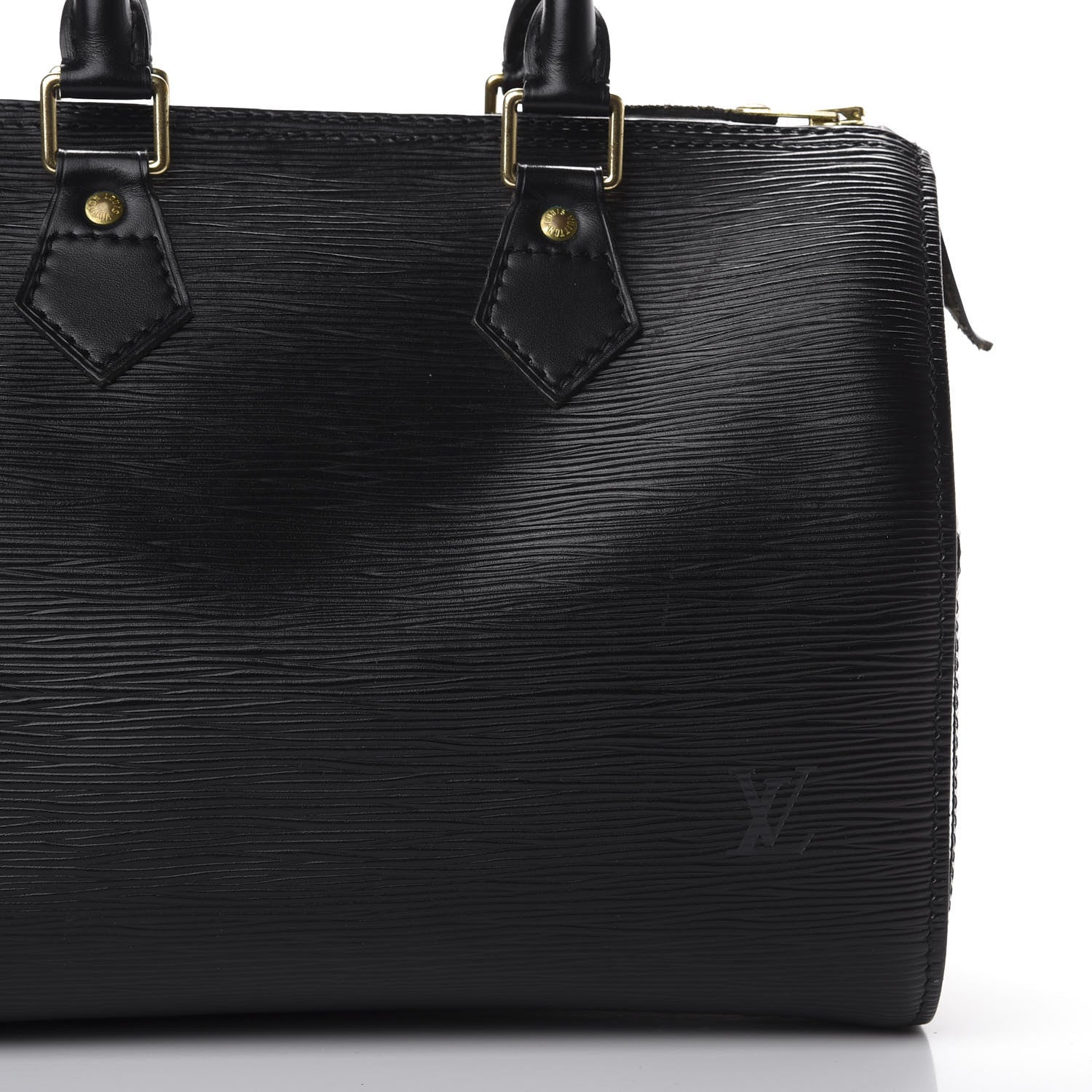 Louis Vuitton Epi Speedy 25 Black 8 of 10