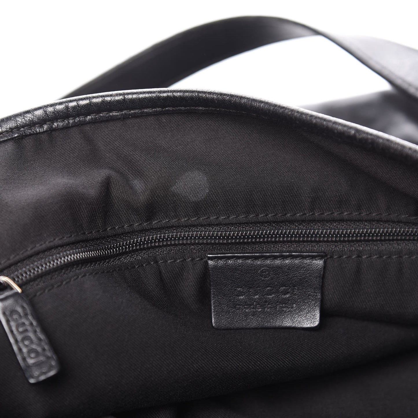 Calfskin Medium Abbey Shoulder Bag Black