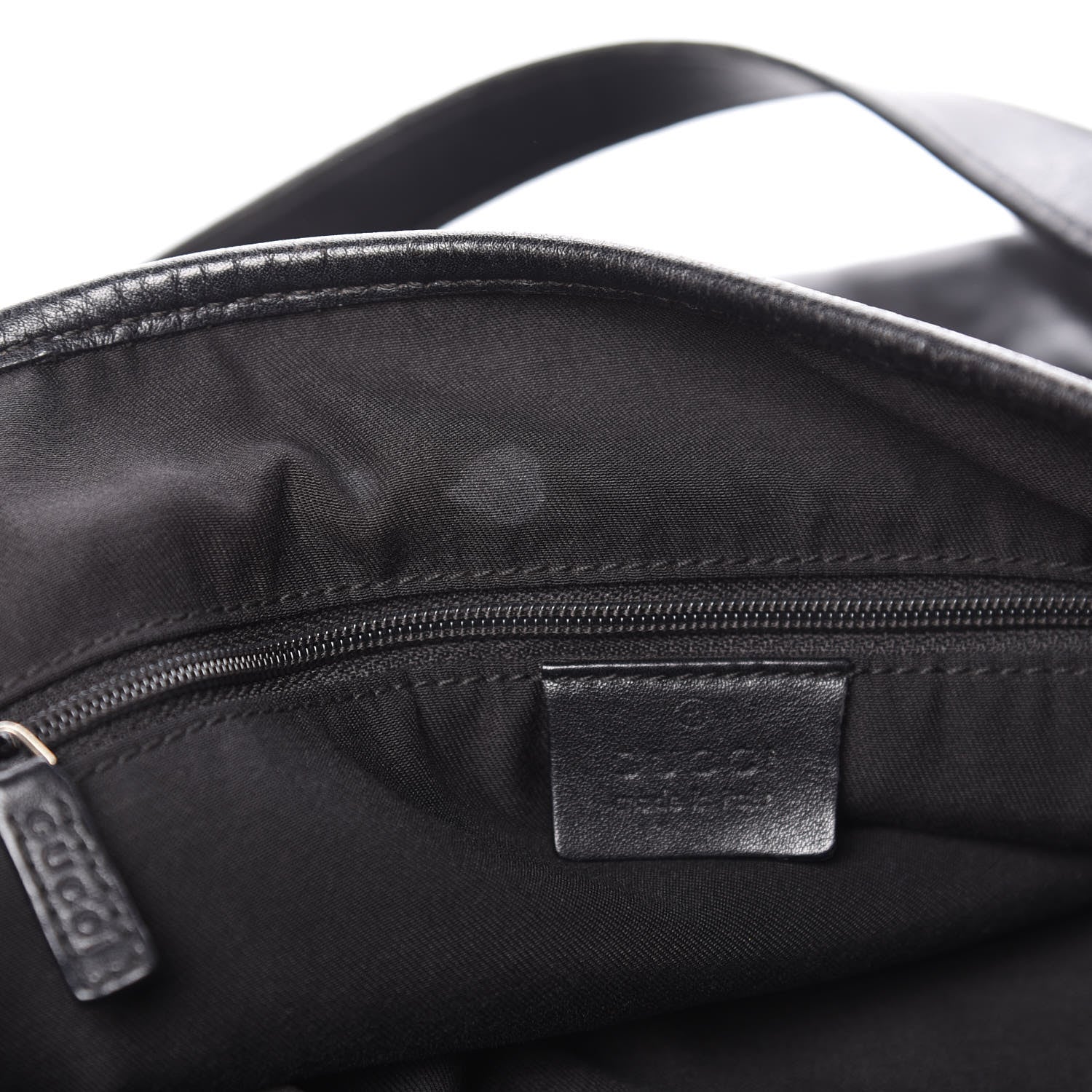 Gucci Calfskin Medium Abbey Shoulder Bag Black 8 of 12