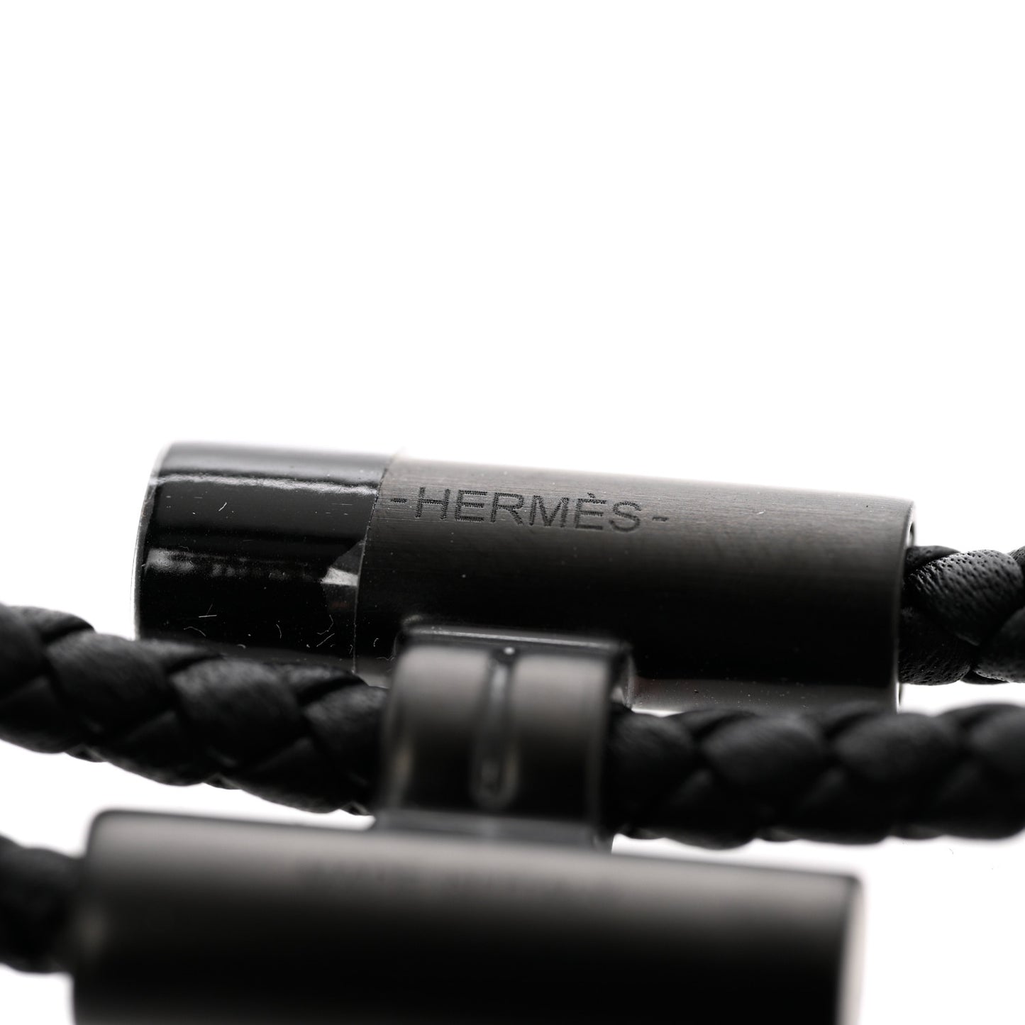 Swift Double Wrap Cord Tournis Tresse Bracelet T4 Black