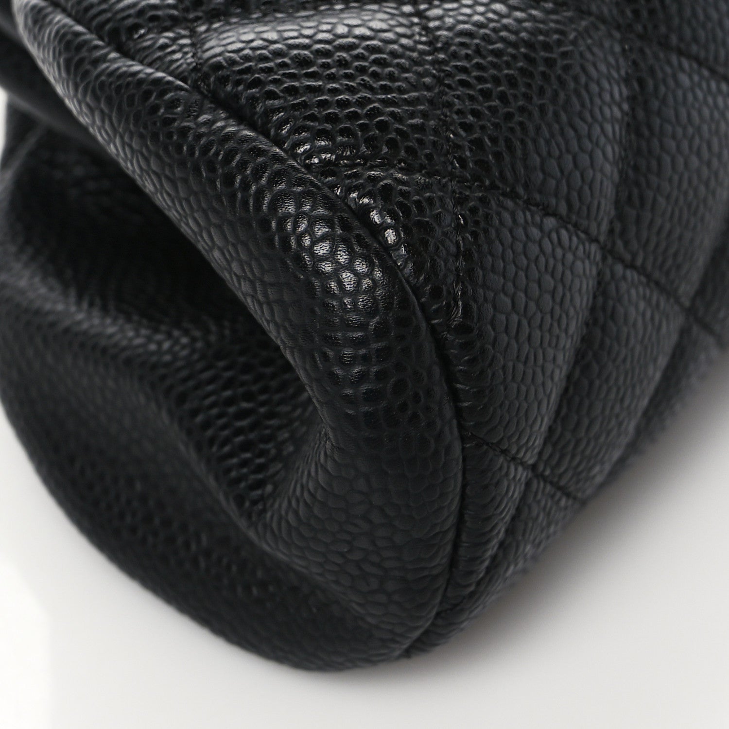 Chanel Caviar Quilted Timeless Clutch Black 9 of 10