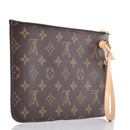 Louis Vuitton Monogram Neverfull MM GM Pochette 3 of 8