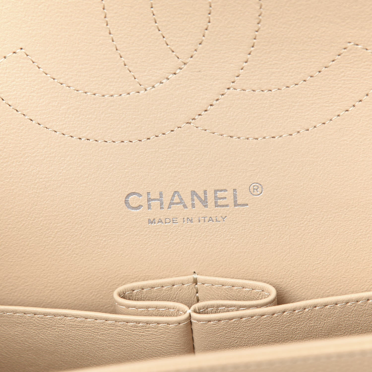 Chanel Caviar Quilted Jumbo Double Flap Beige Clair 5 of 10