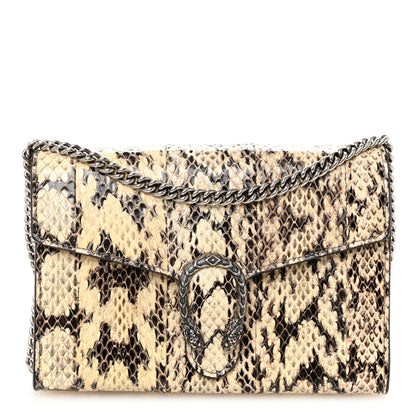 Gucci Watersnake Mini Dionysus Chain Wallet 1 of 11