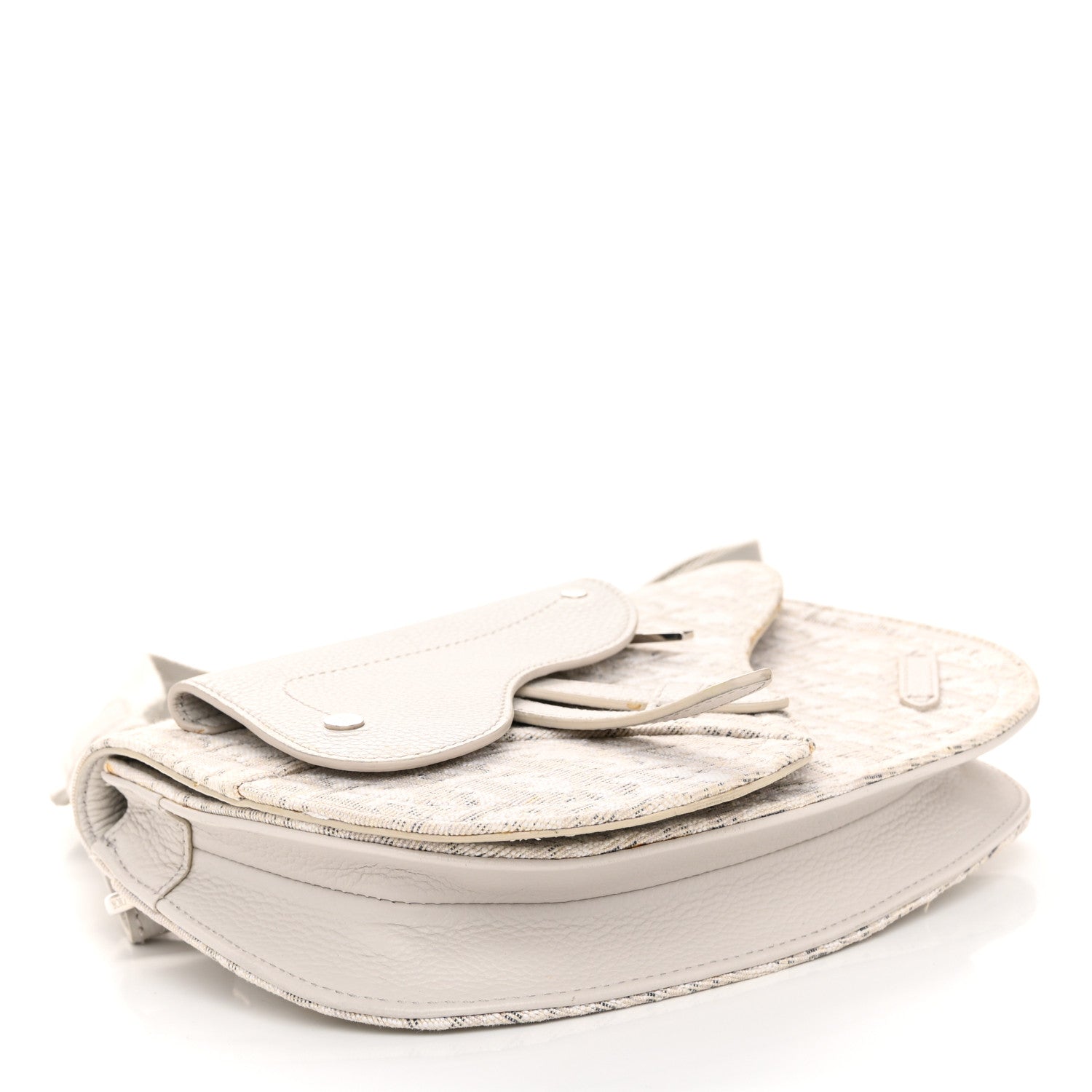 Christian Dior Oblique Saddle Messenger Pouch Beige 4 of 12