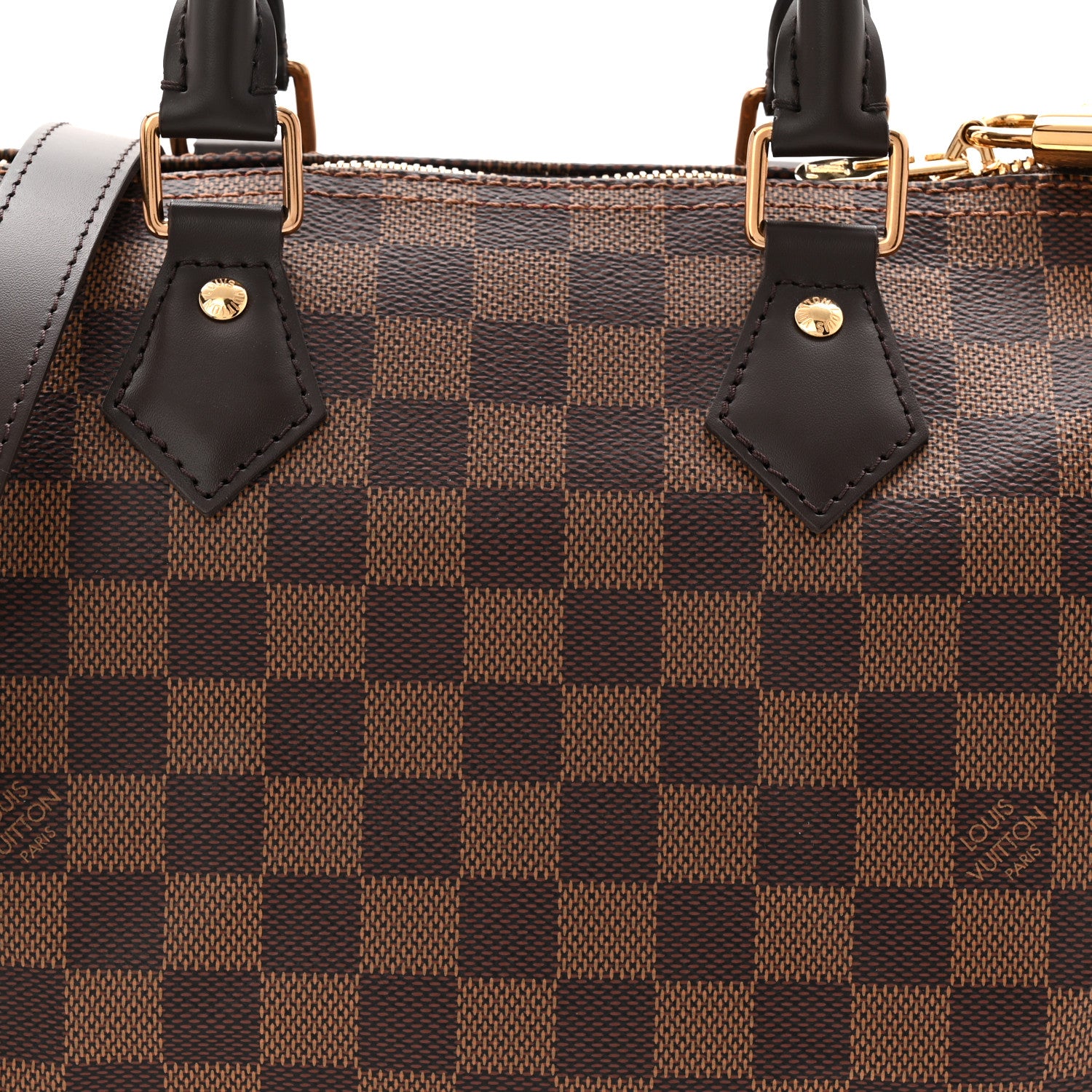 Louis Vuitton Damier Ebene Speedy Bandouliere 25 12 of 21