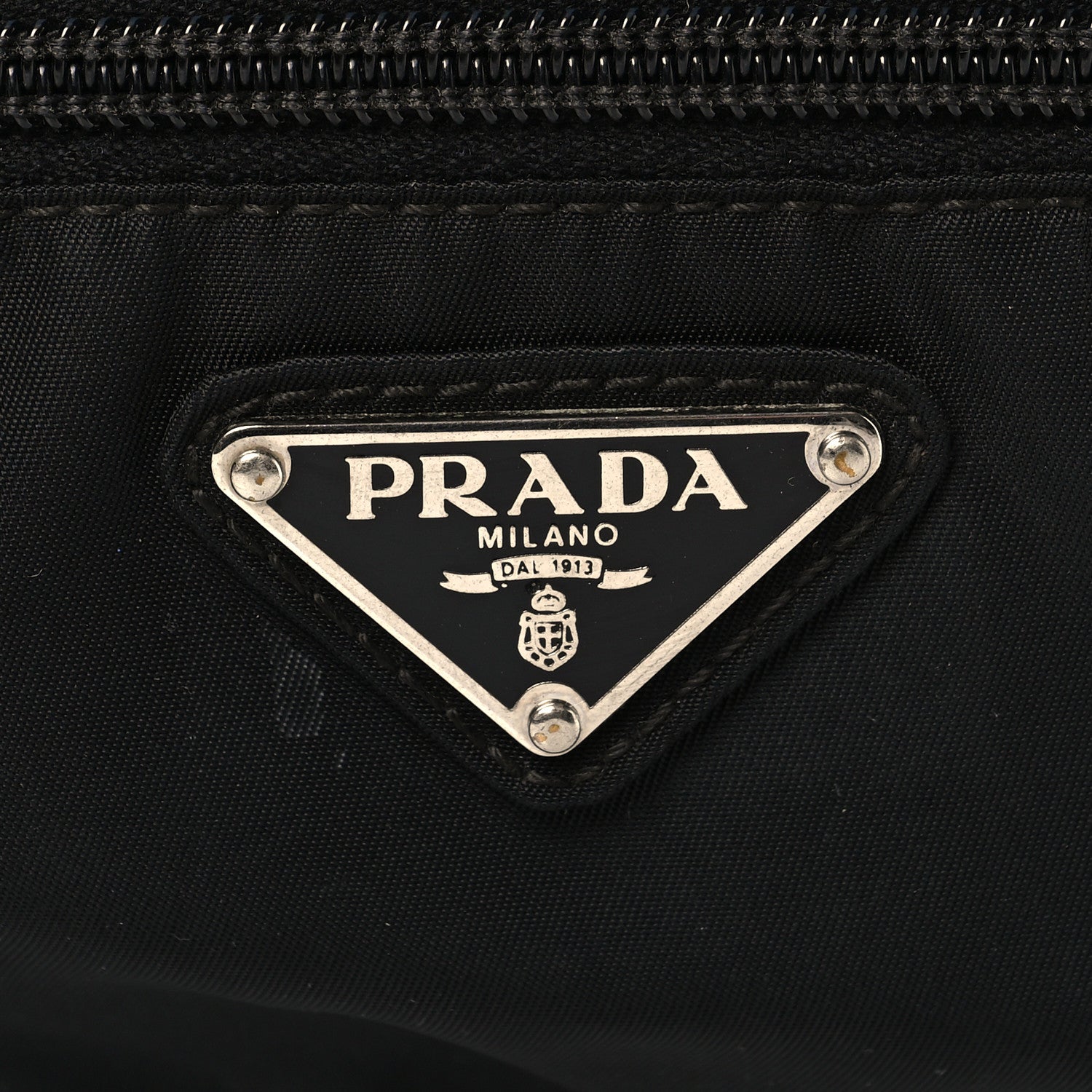 Prada Tessuto Nylon Montagna Belt Bag Black 7 of 11