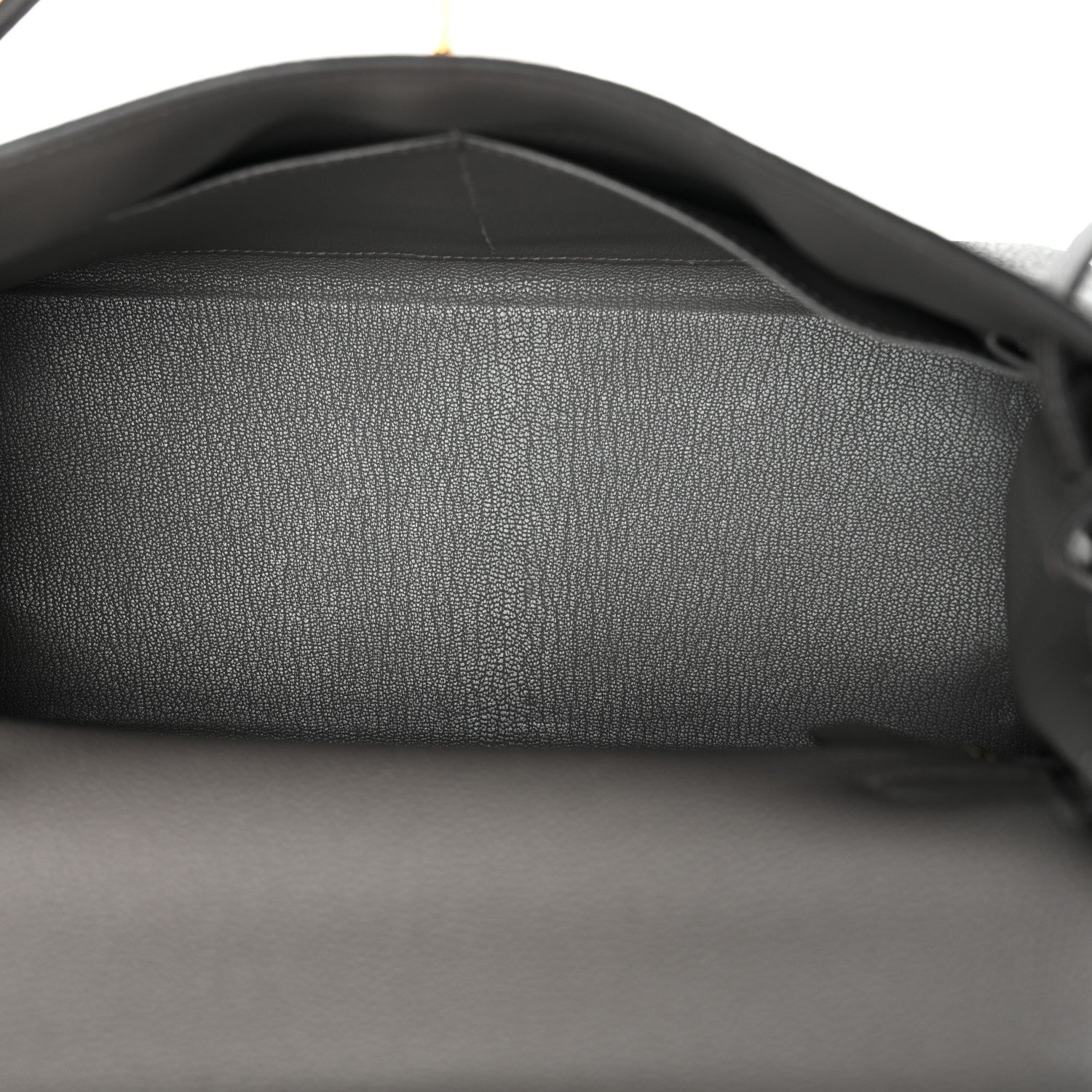 Hermes Togo Kelly Retourne 28 Gris Meyer 5 of 13