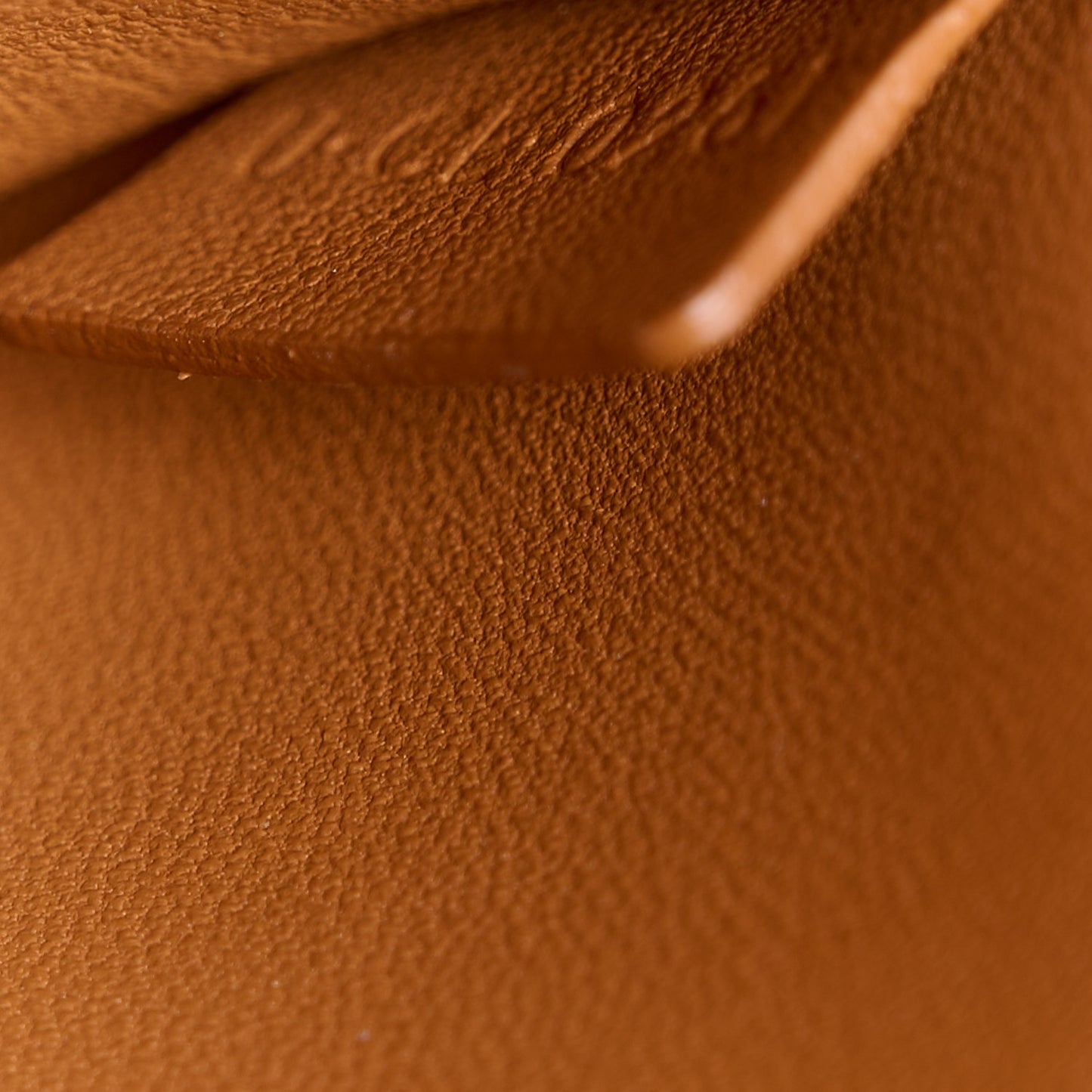 Canvas Calfskin Triomphe Shoulder Bag Tan