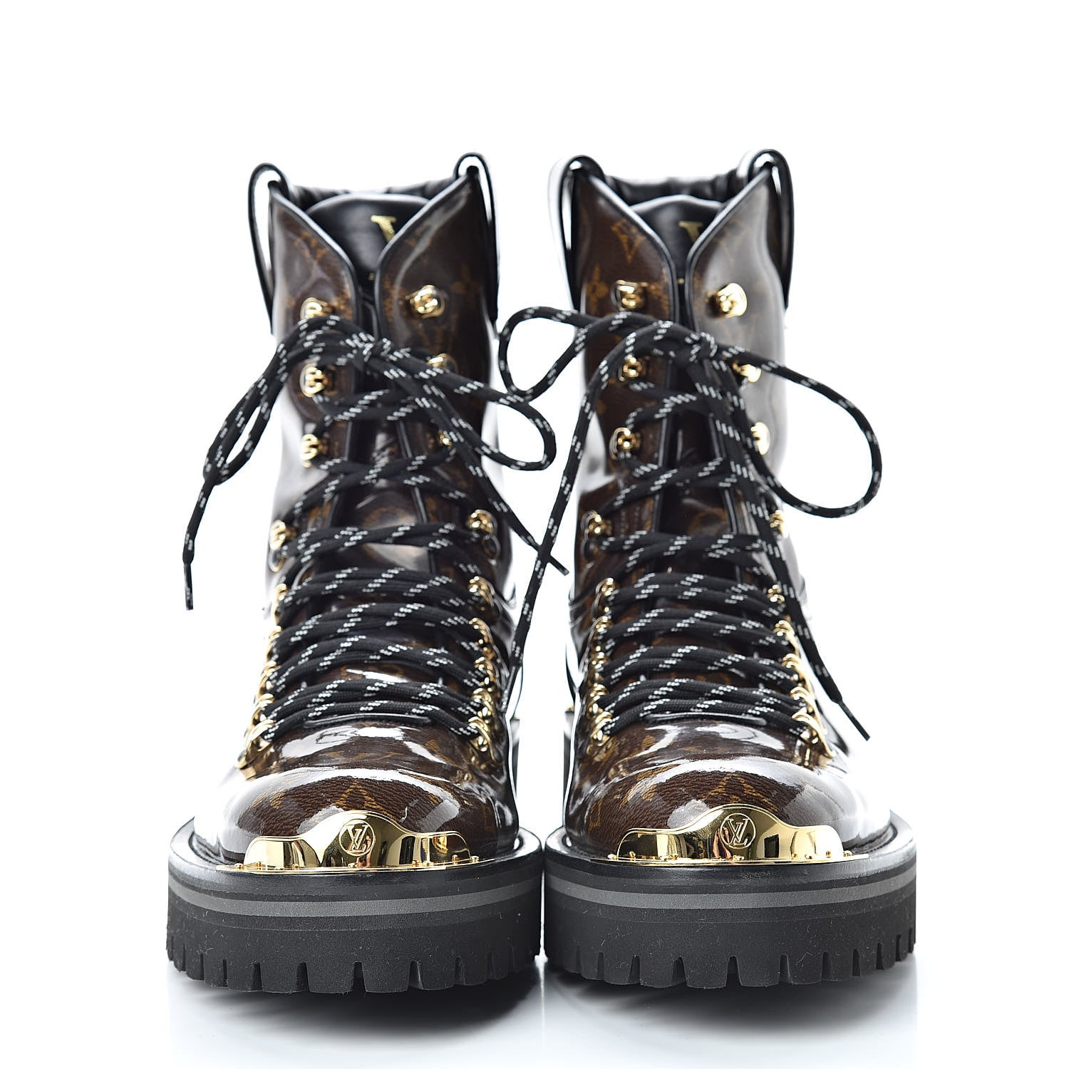 Louis Vuitton Monogram Glaze Mens Outland Ankle Boots 9 Ebene 2 of 9