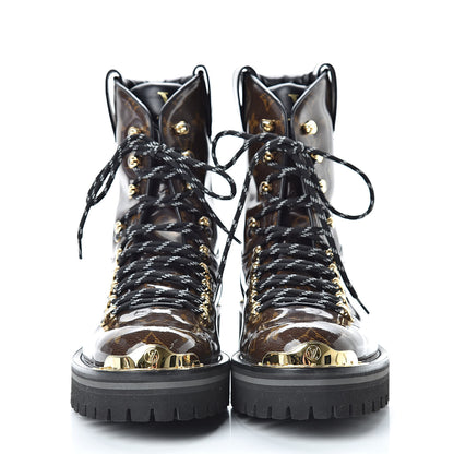 Louis Vuitton Monogram Glaze Mens Outland Ankle Boots 9 Ebene 2 of 9