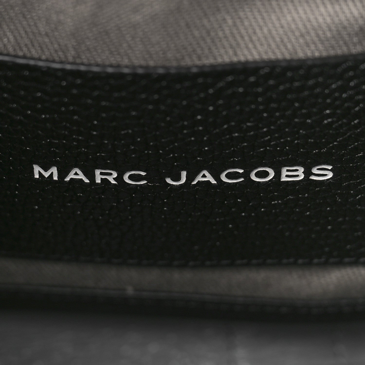 Marc Jacobs Grained Calfskin Small The Tote Bag Black 6 of 13