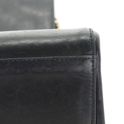 Chanel Lambskin Chocolate Bar Accordion Flap Black 8 of 8