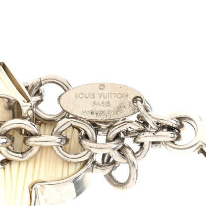 Louis Vuitton Fleur d Epi Bag Charm Ivory 3 of 4