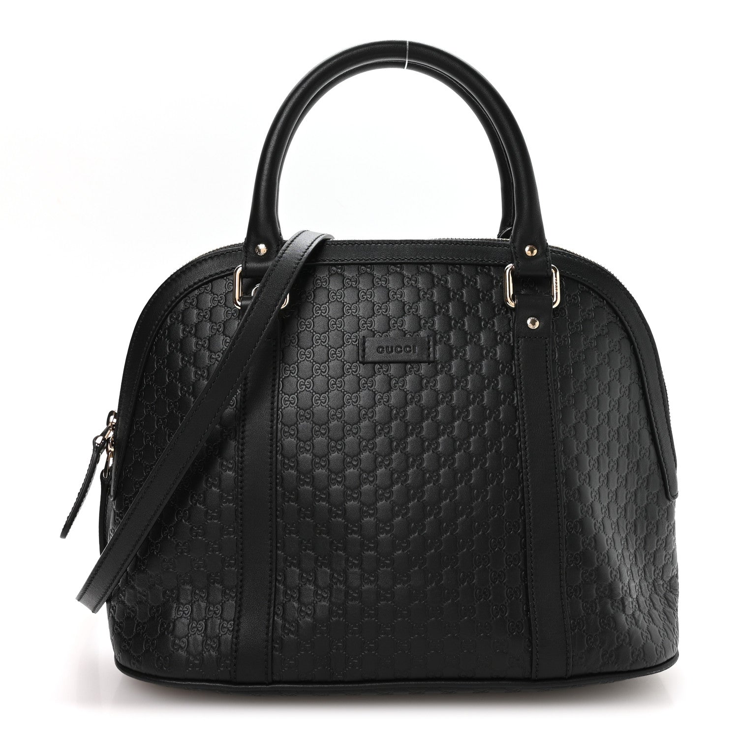 Gucci Microguccissima Medium Dome Bag Black 1 of 10