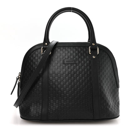 Gucci Microguccissima Medium Dome Bag Black 1 of 10