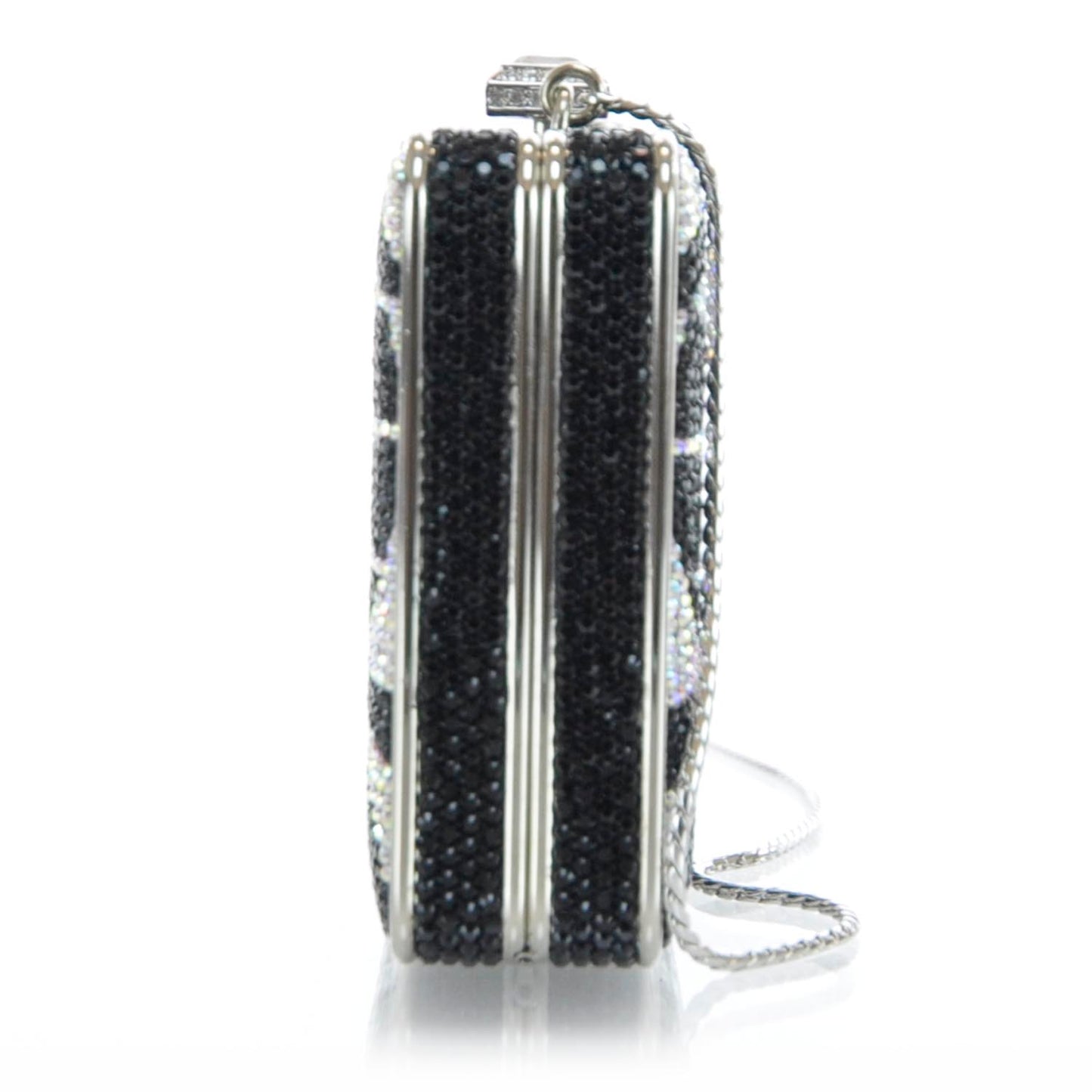 Swarovski Crystal Minaudiere Clutch