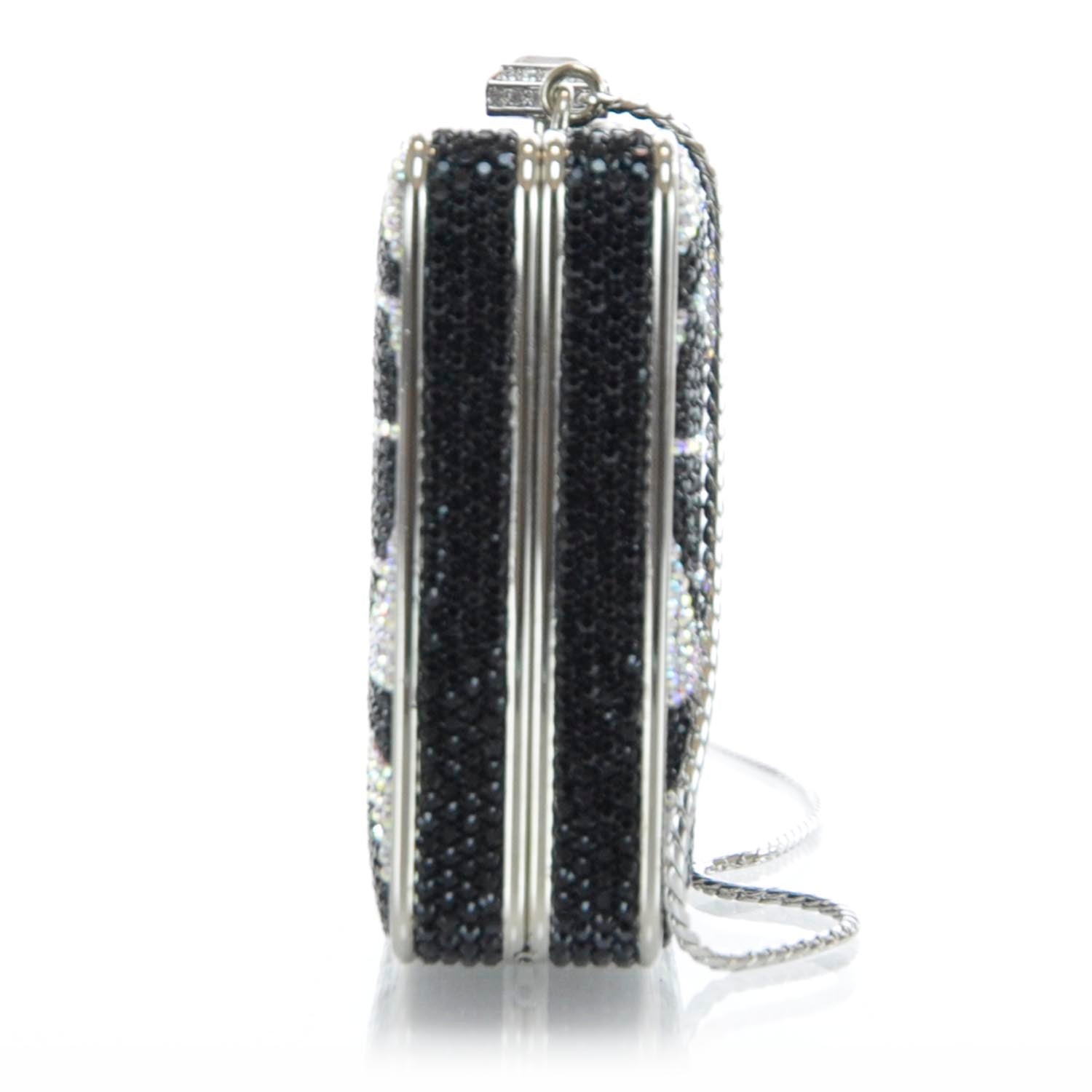 Judith Leiber Swarovski Crystal Minaudiere Clutch 2 of 6