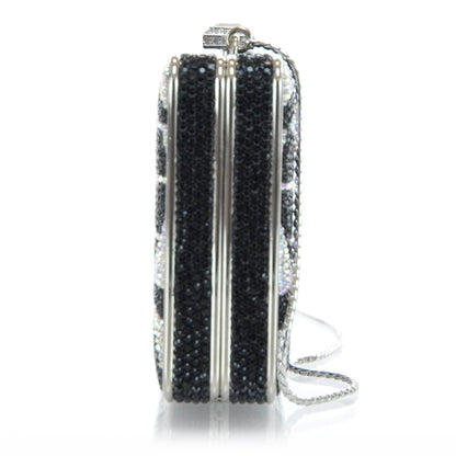 Judith Leiber Swarovski Crystal Minaudiere Clutch 2 of 6