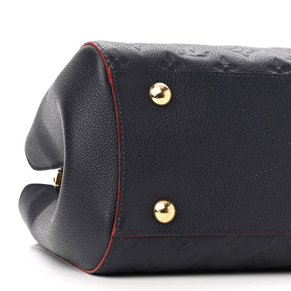 Louis Vuitton Empreinte Montaigne MM Marine Rouge 8 of 9