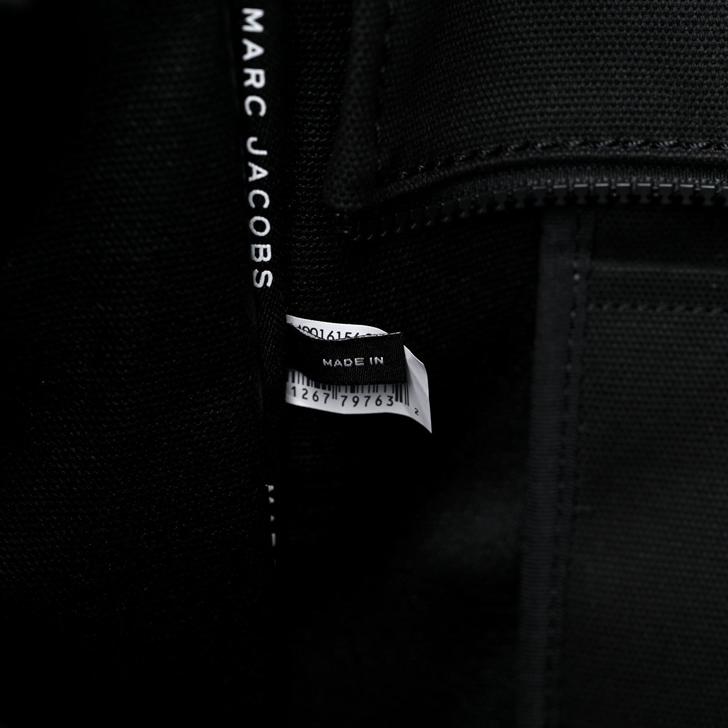 Marc Jacobs Cotton Canvas Large The Tote Bag Black 7 of 10