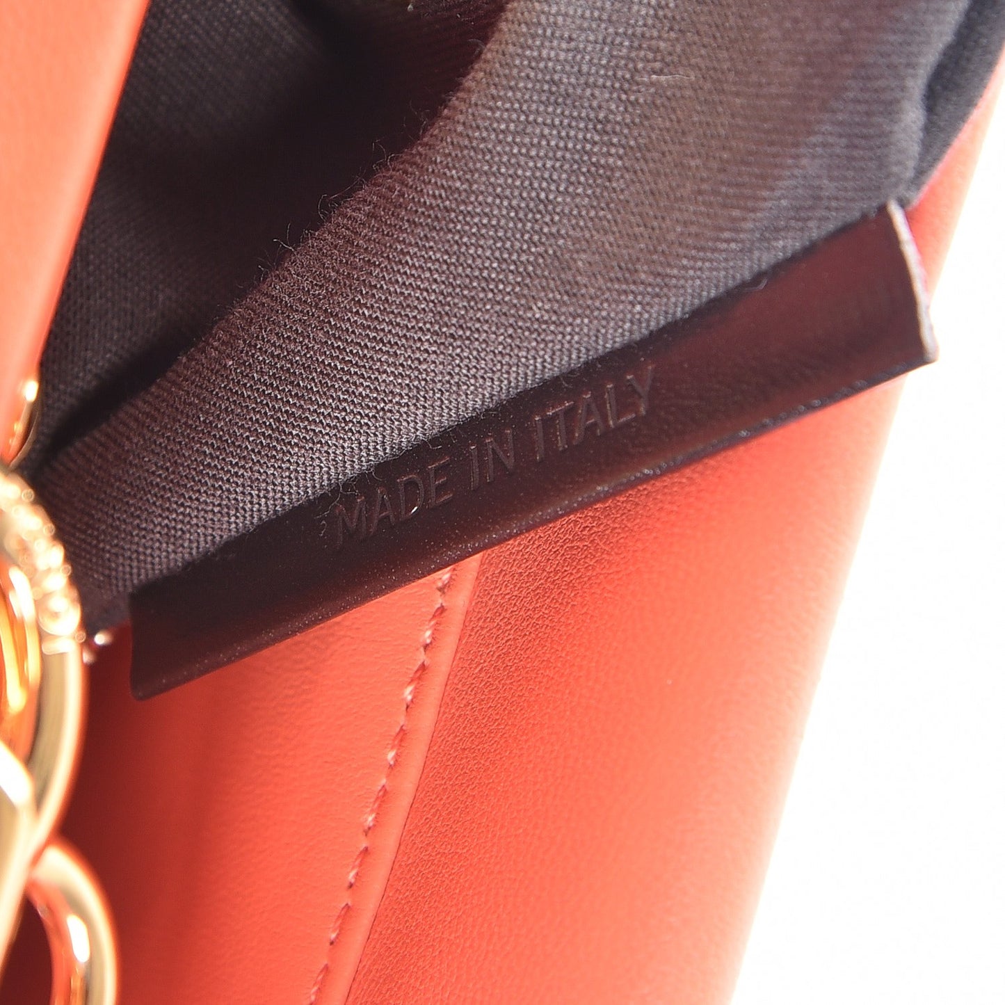 Nappa Mini Peekaboo Iconic Satchel Azalea