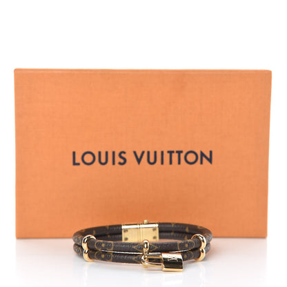 Louis Vuitton Monogram Keep It Twice Bracelet 17 5 of 5