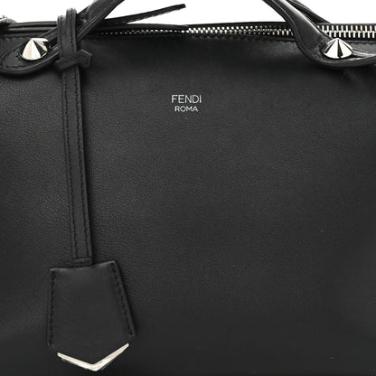 Fendi Vitello Dolce Medium By The Way Boston Bag Black 8 of 11