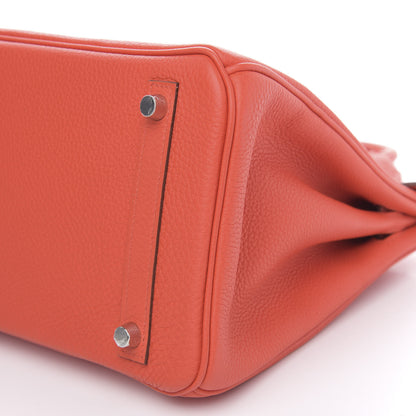 Hermes Togo Birkin 30 Capucine 9 of 10