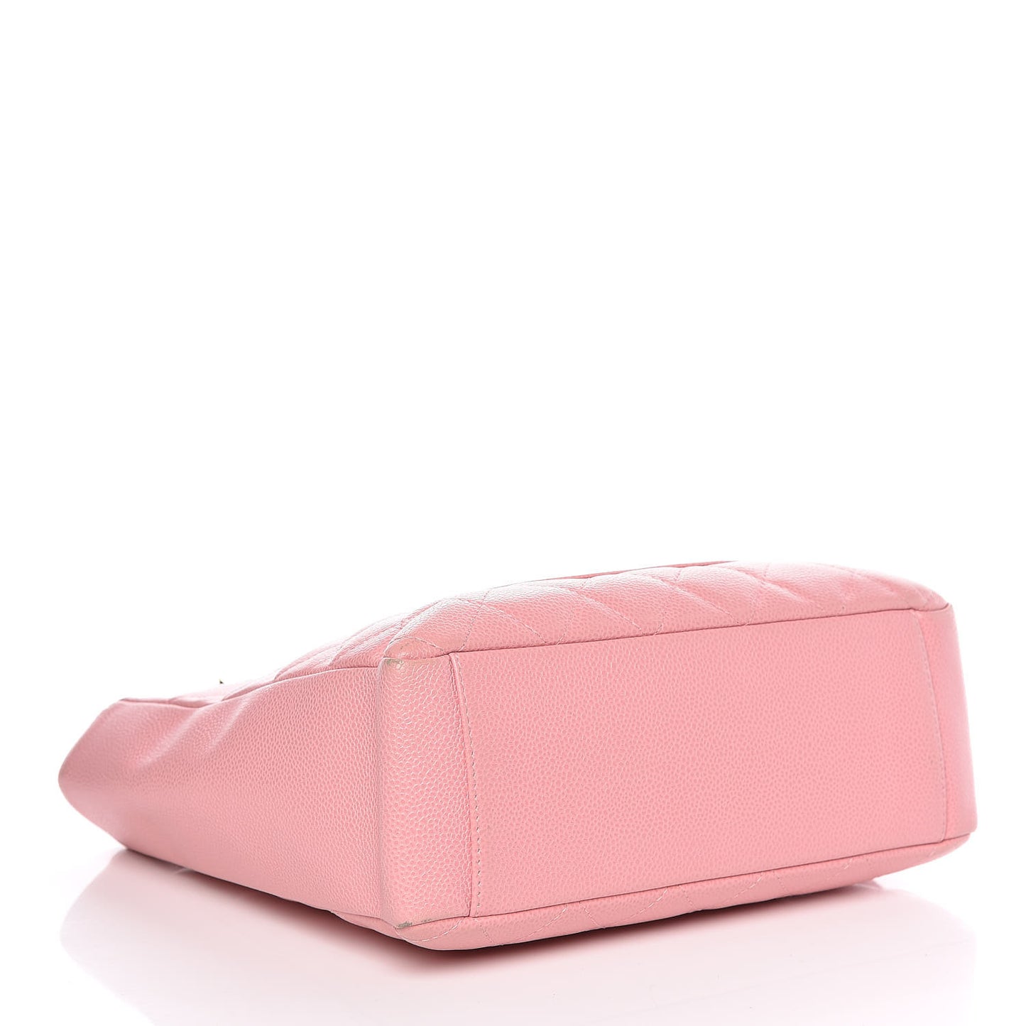 Caviar Quilted Petit Shopping Tote PST Pink