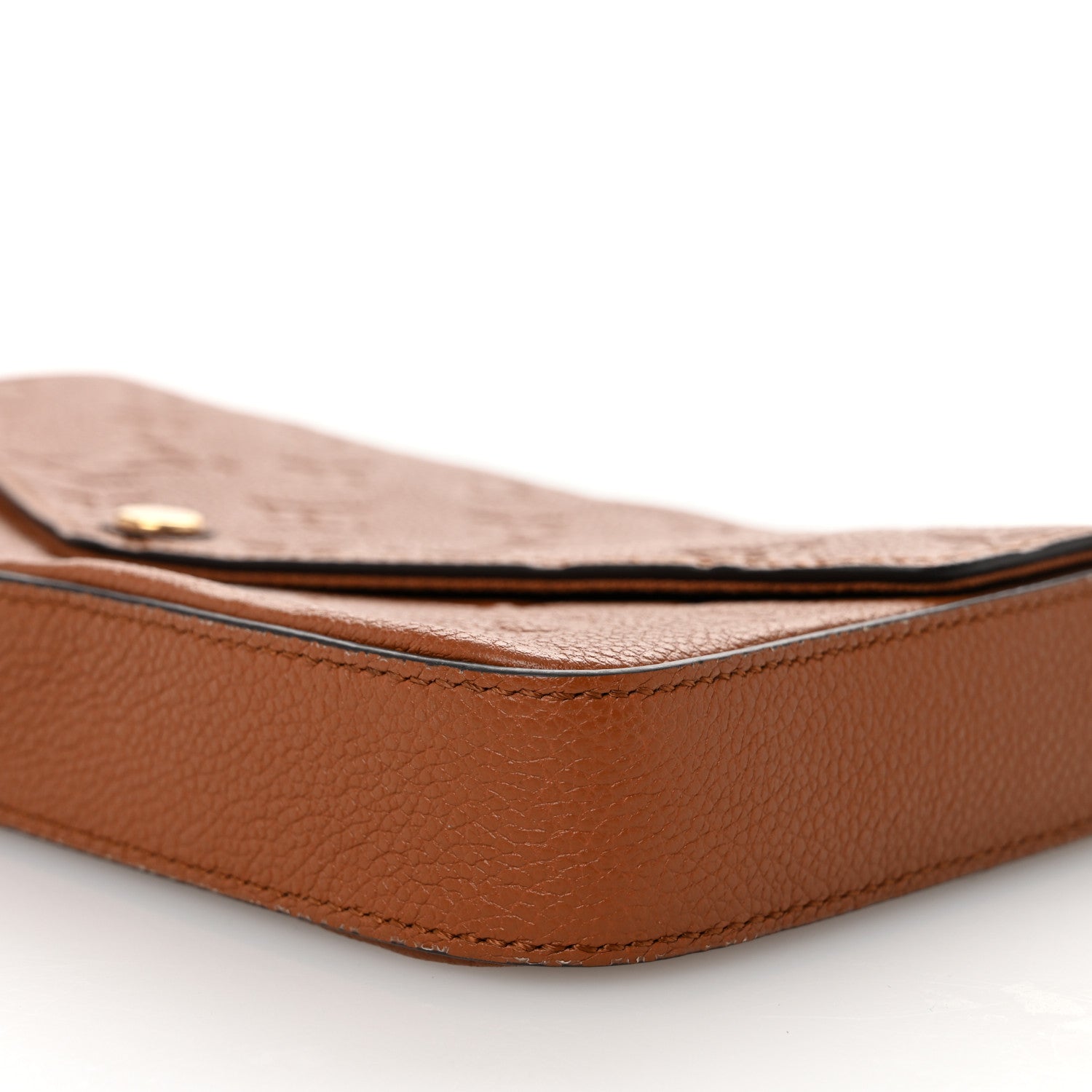 Louis Vuitton Empreinte Pochette Felicie Chain Wallet Cognac 10 of 11