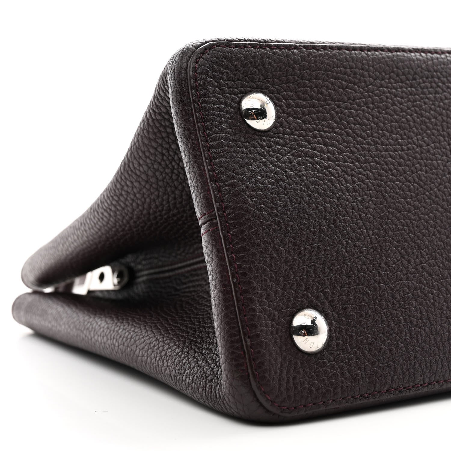 Louis Vuitton Taurillon Capucines MM Quetsche 10 of 16