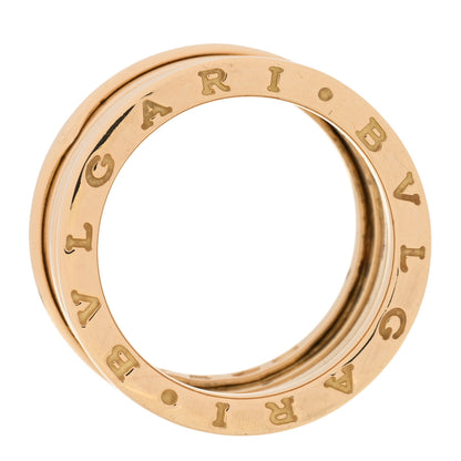 Bulgari 18K Yellow Gold B.Zero1 Four-Band Ring 56 7.5 4 of 5