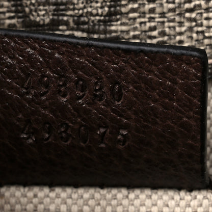 Gucci GG Supreme Monogram Neo Vintage Web Belt Bag Brown 8 of 12