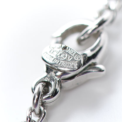 Chanel CC Necklace Silver 5 of 5