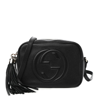 Gucci Pebbled Calfskin Small Soho Disco Bag Black 1 of 10