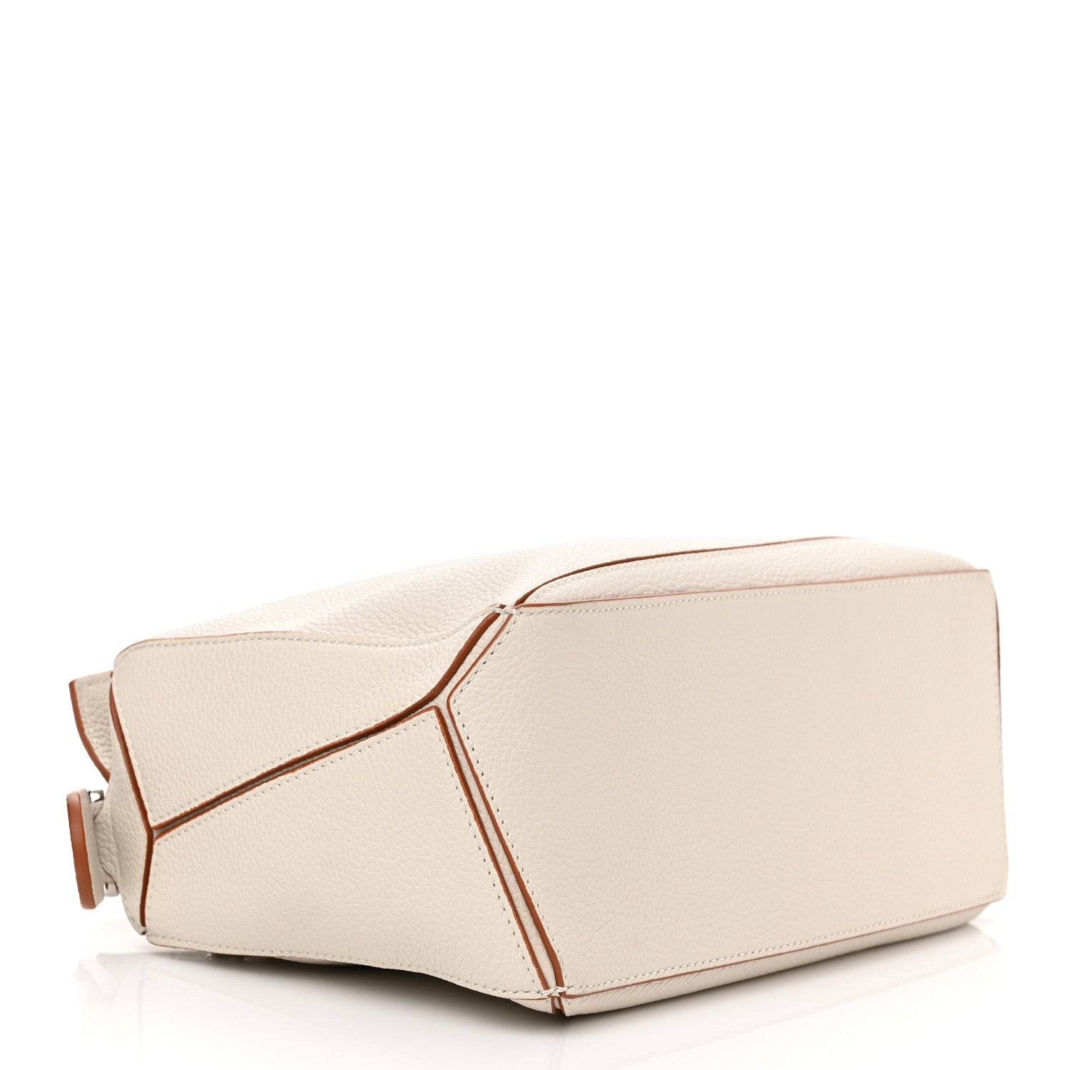 Loewe Calfskin Small Puzzle Bag Ivory 4 of 10