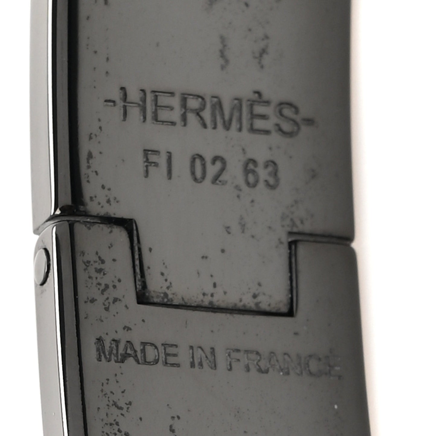 Matte Enamel Narrow Clic Clac HH Bracelet T6 So Black