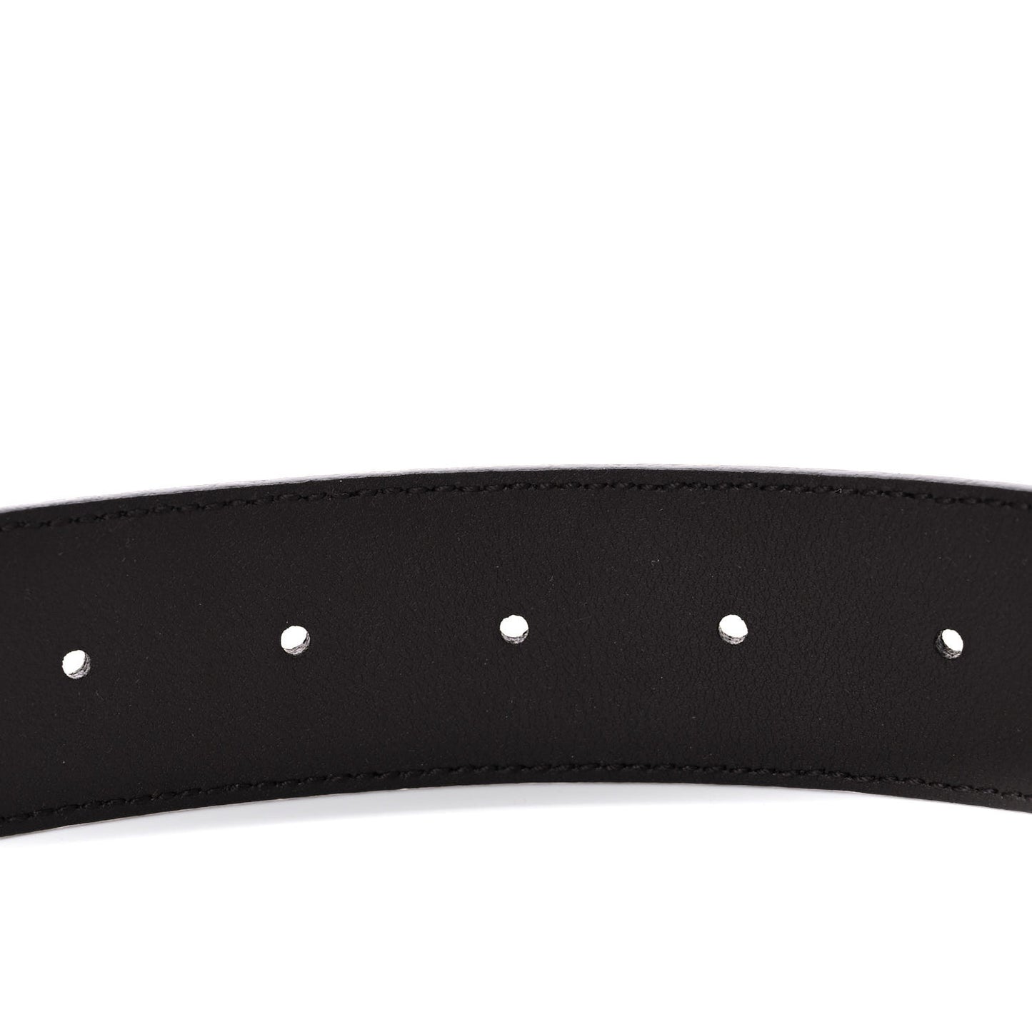 Guccissima Signature Interlocking G 37mm Belt 85 34 Black