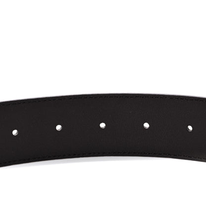 Gucci Guccissima Signature Interlocking G 37mm Belt 85 34 Black 4 of 4