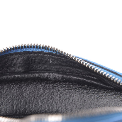 Balenciaga Calfskin Logo XS Everyday Camera Bag Bleu 9 of 9