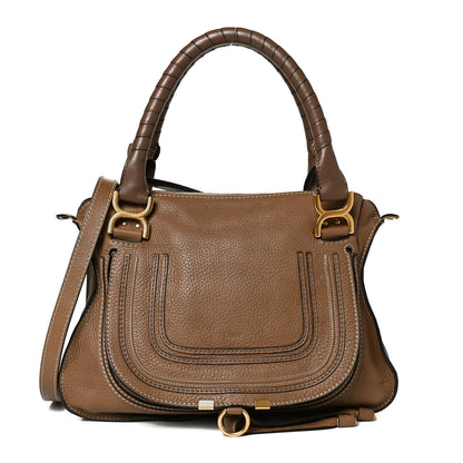 Chloe Calfskin Medium Marcie Satchel Nut 1 of 18