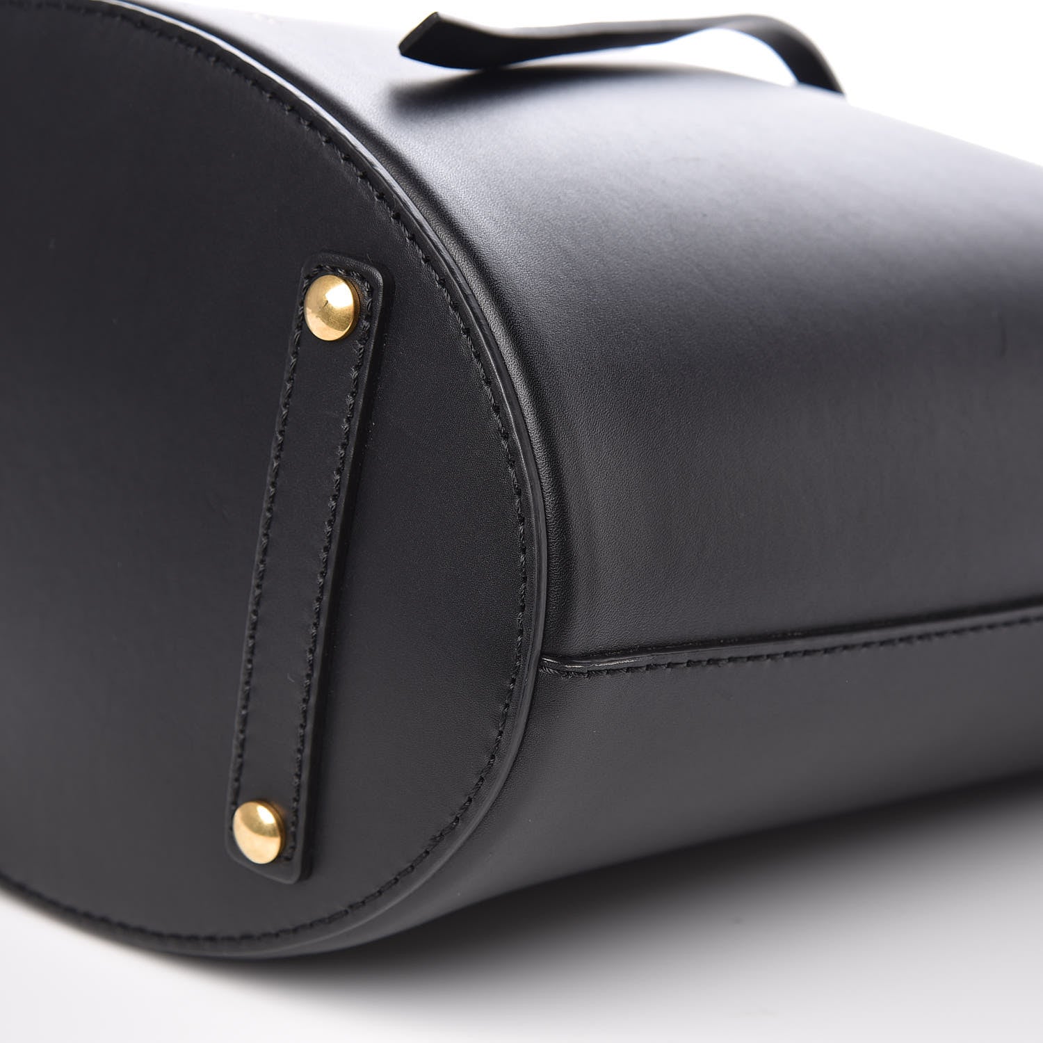 Burberry Supple Calfskin Medium Bucket Black 8 of 9